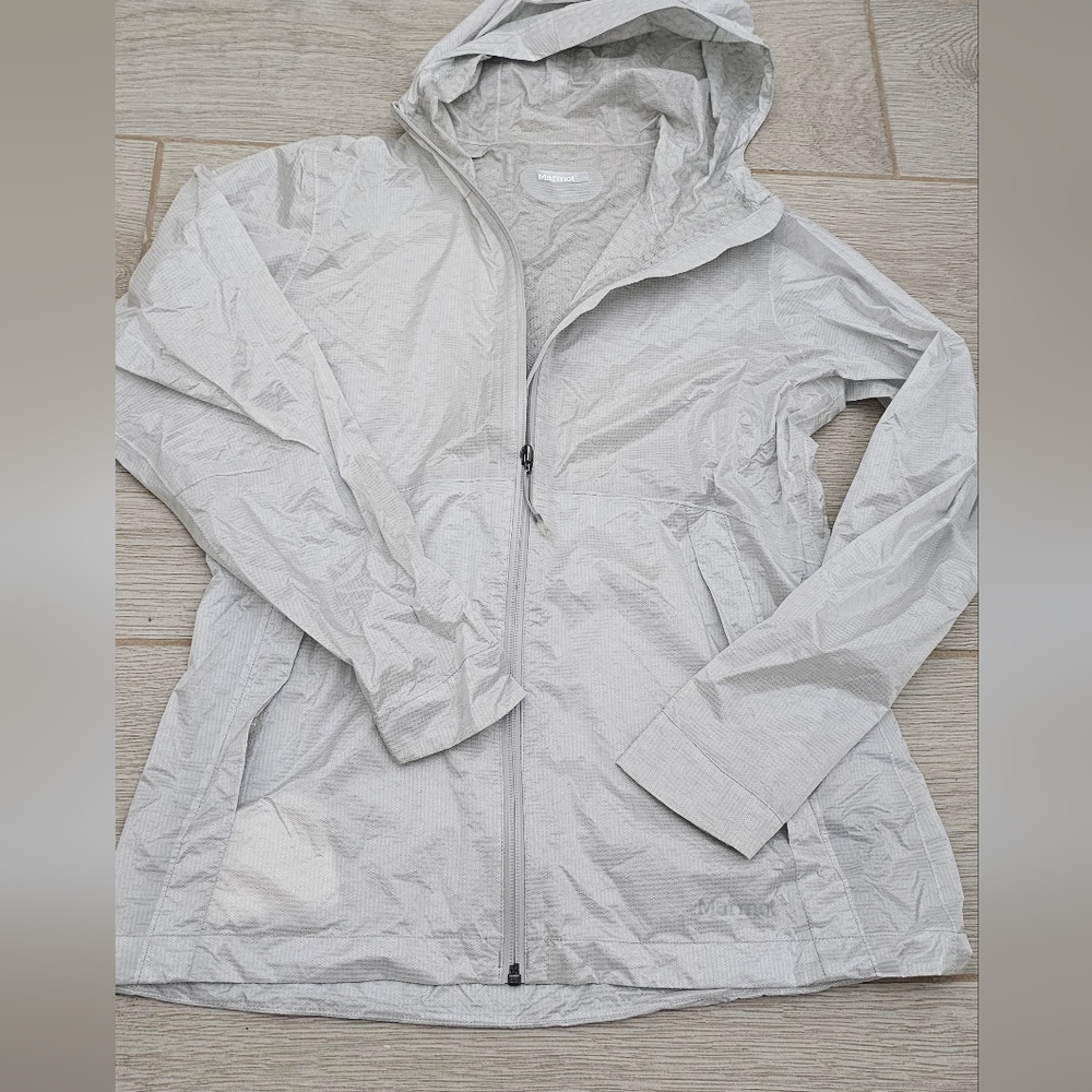 Marmot Women's Trail Wind Hoody - Ultra-Lightweight Shell - Grey - Size M